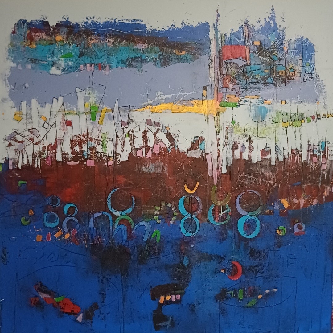 Ressam Hatice Aydoğan SANKO Sanat Galerisi&rsquo;nde sergi a&ccedil;acak
