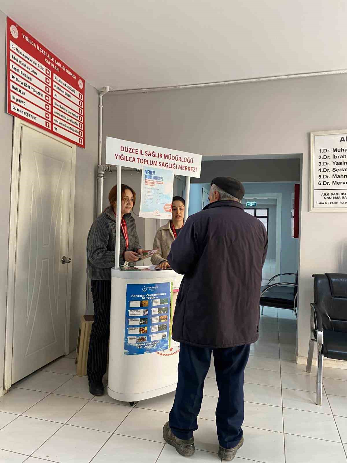 Kanser farkındalığı ve bulaşıcı hastalıklar anlatıldı
