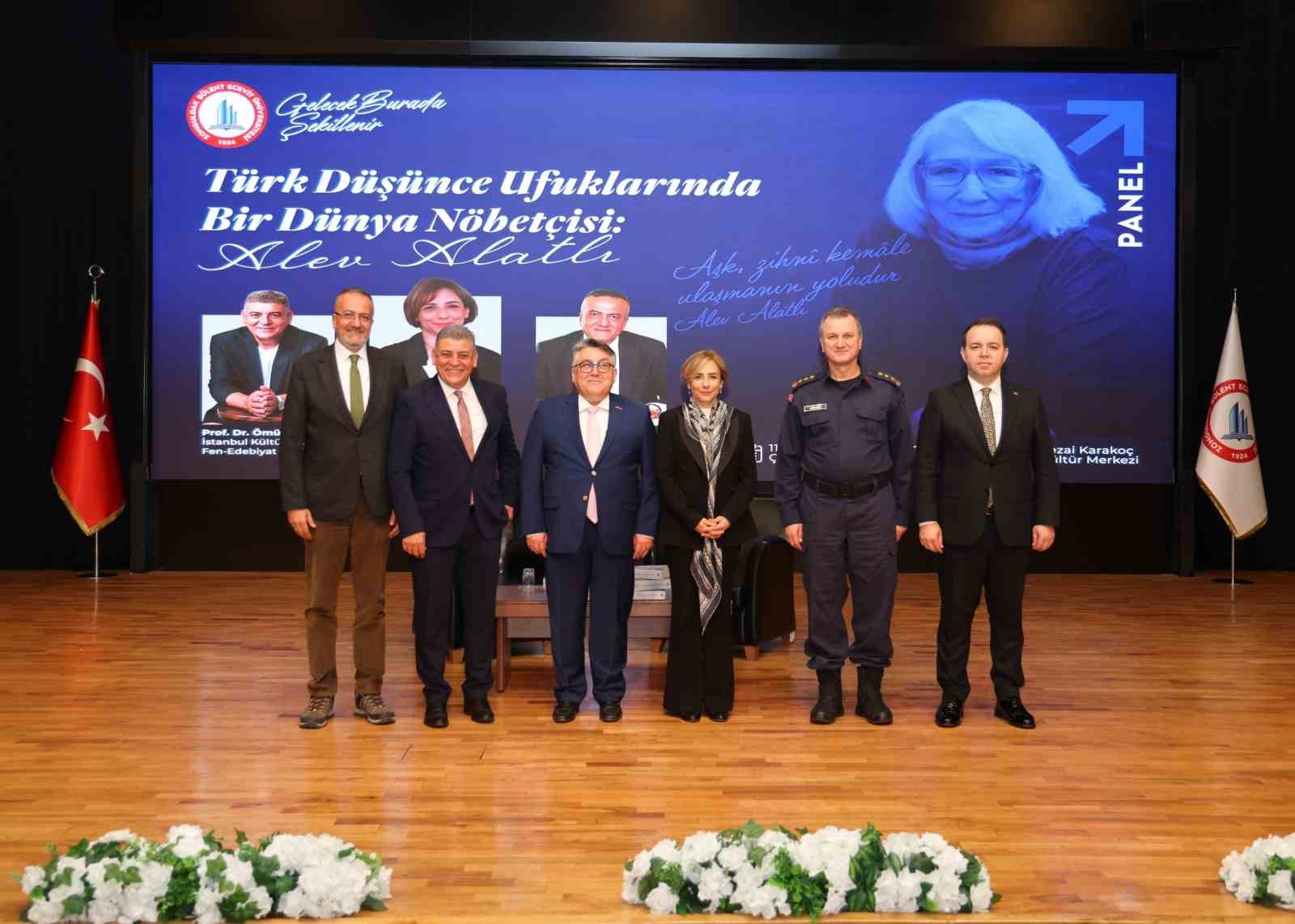 Alev Alatlı&rsquo;ya BEUN&rsquo;dan anlamlı vefa
