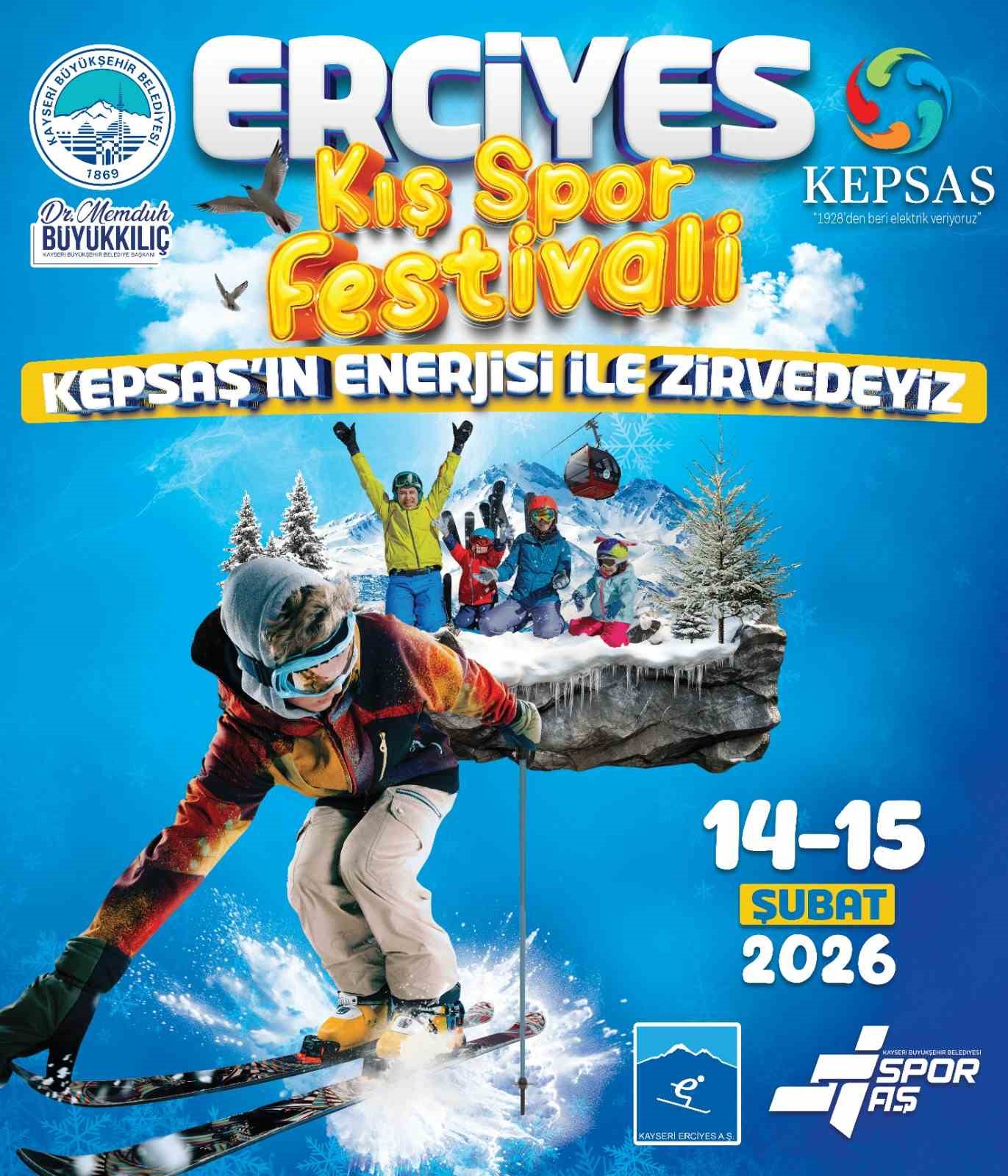 Erciyes’te kışa damga vuracak festival
