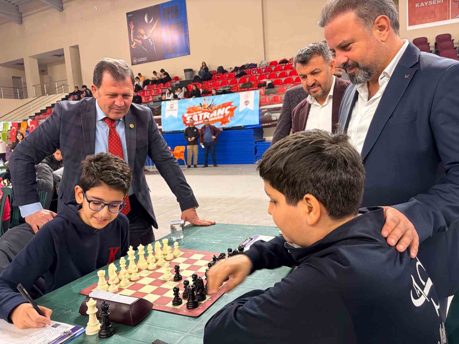 Kayseri Okul Sporları Satran&ccedil; İl Birinciliği başladı
