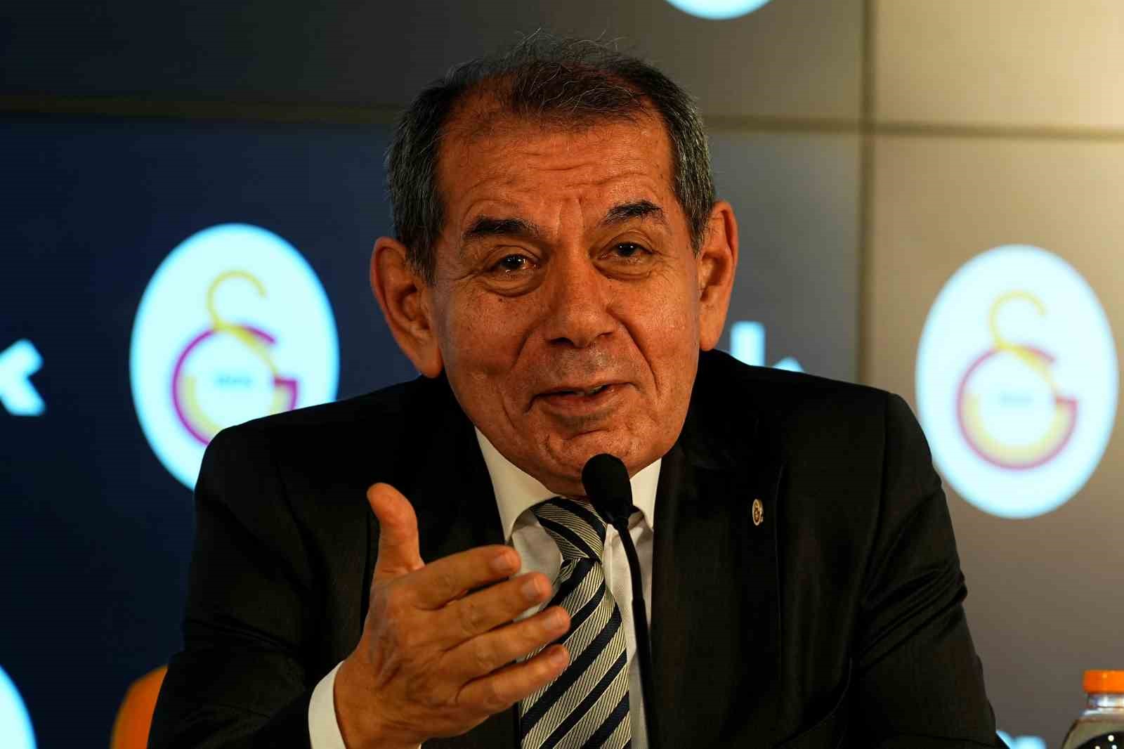 Dursun Özbek: "’Dursun Özbek para harcamıyor’ söylemini kabul etmiyorum"
