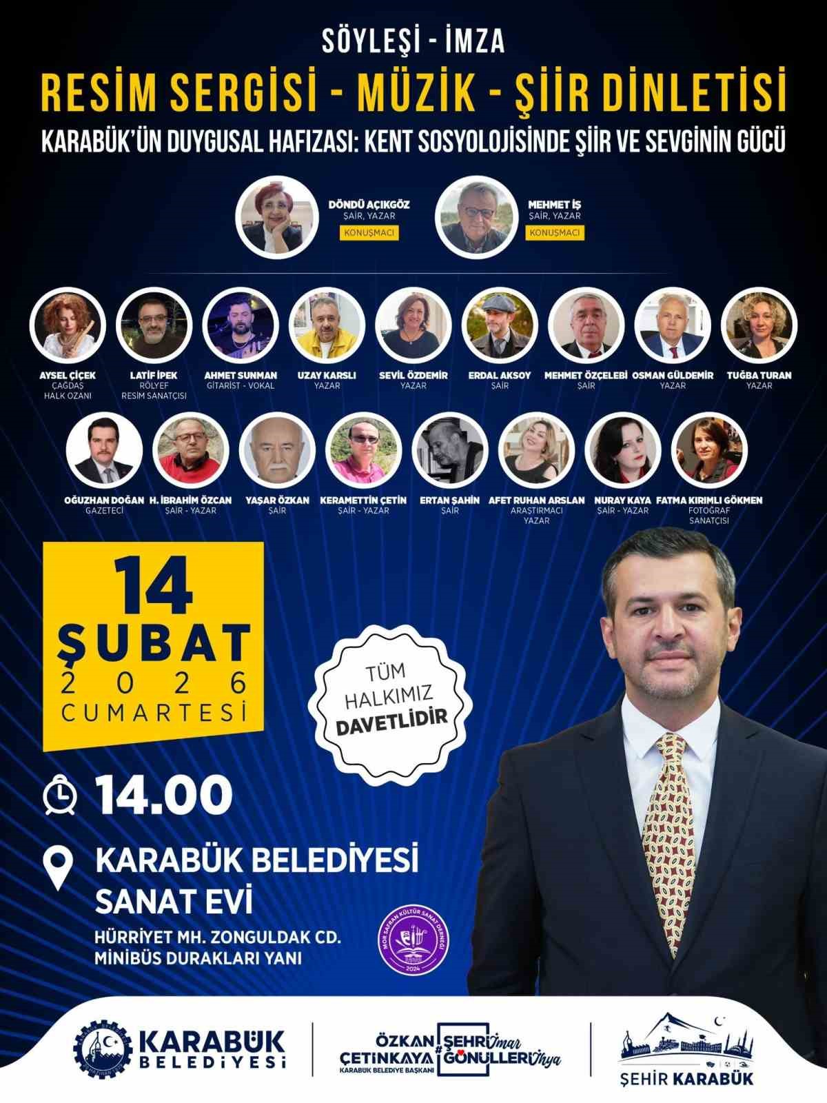 Karabük Belediyesi Sanat Evi’nde kültür ve sanat etkinlikleri sürüyor