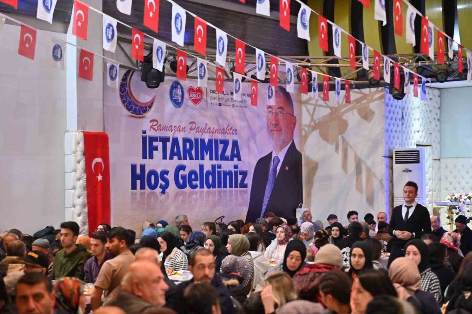 Çorum Belediyesi’nden Ramazan’da bin kişilik iftar yemeği