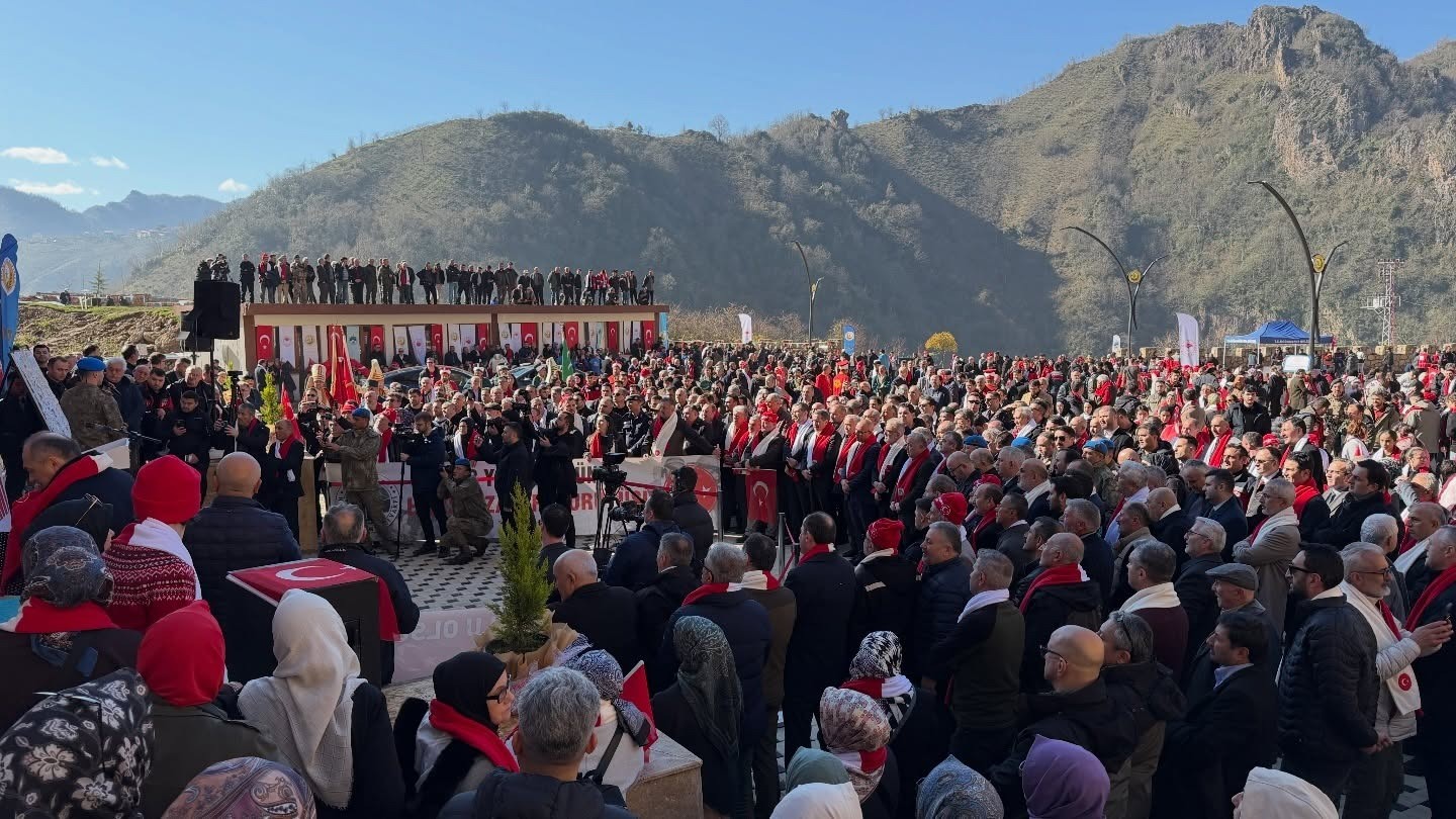 Giresun&rsquo;da Harşit Savunması 108. yılında anıldı
