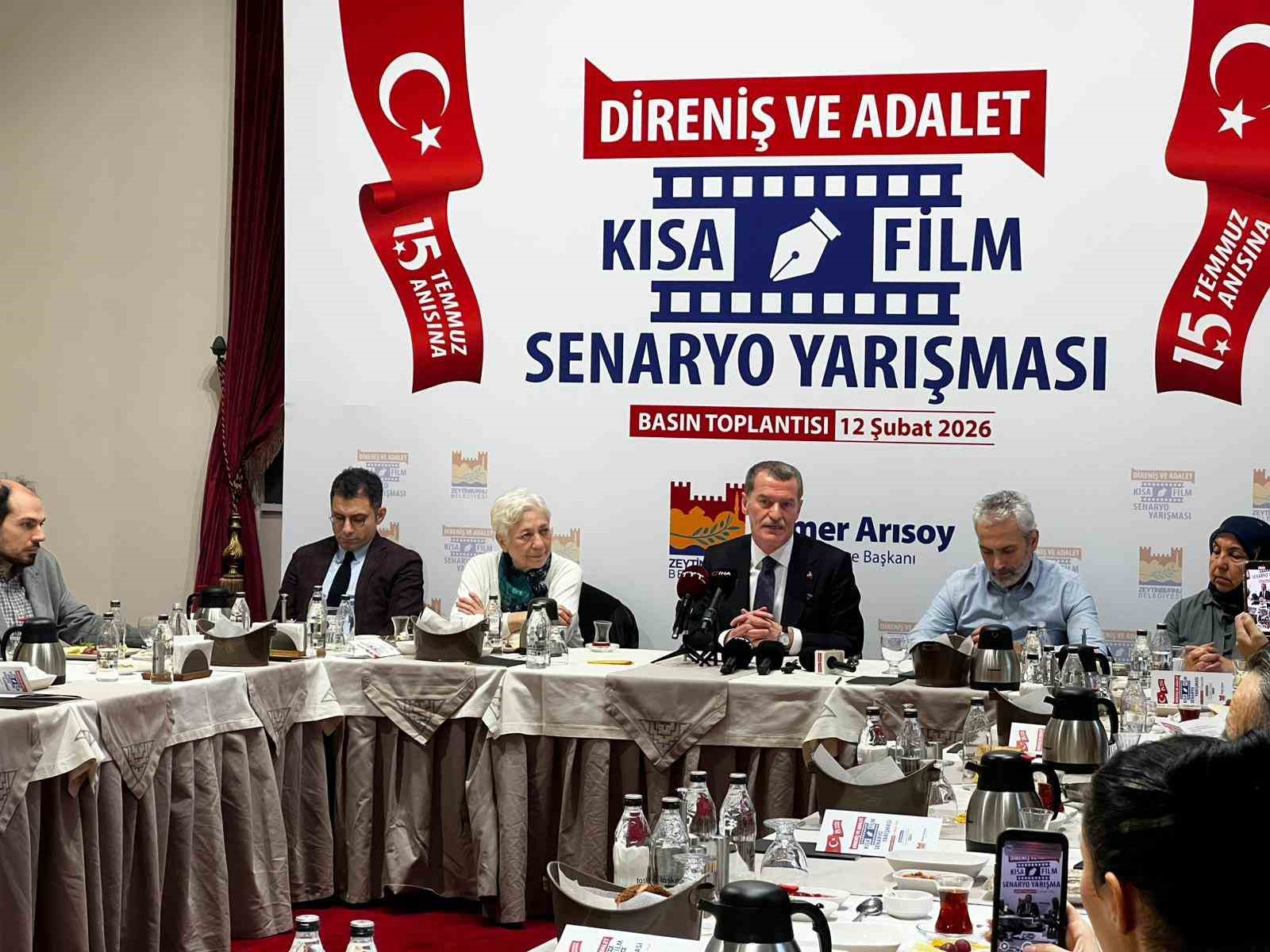 Zeytinburnu’nda ‘Direniş ve Adalet Kısa Film Senaryo Yarışması’nın lansmanı gerçekleştirdi