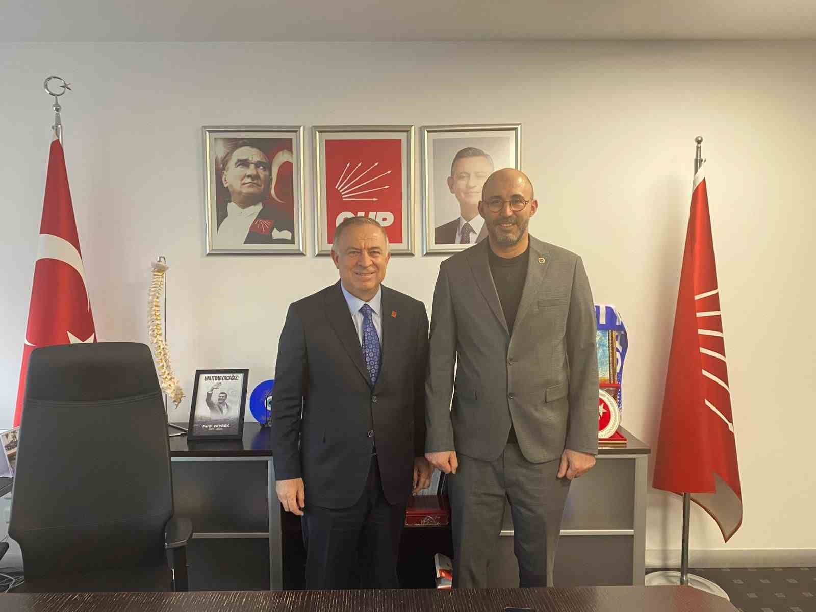 Başkan Zencirci CHP Genel Merkezi’nde temaslarda bulundu