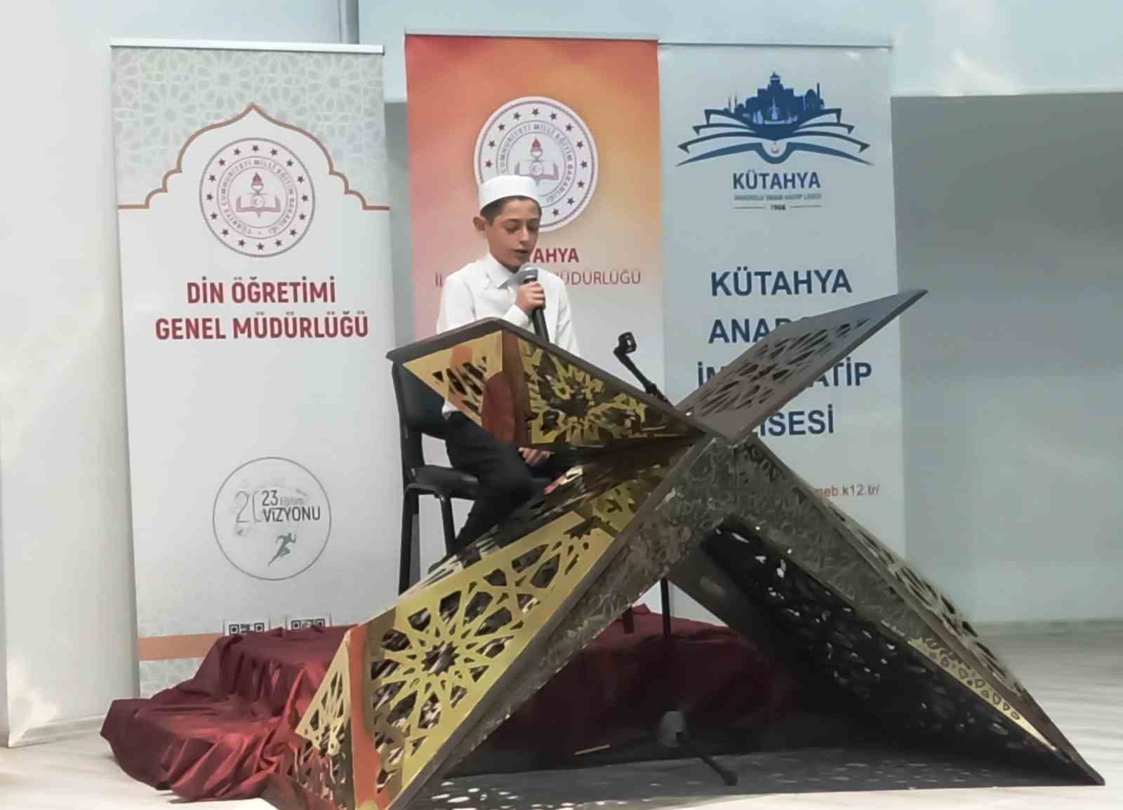 Ahteri İmam Hatip Ortaokulu &ouml;ğrencileri başarıya doymuyor
