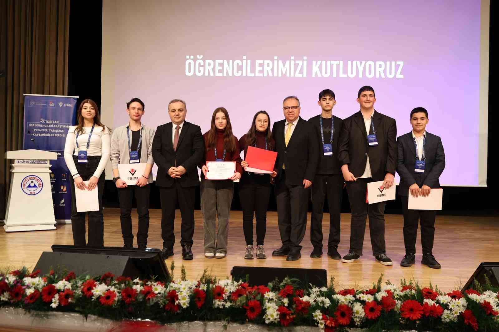 57. TÜBİTAK Lise Öğrencileri Araştırma Projeleri Yarışması’nda  ödüller sahiplerini buldu