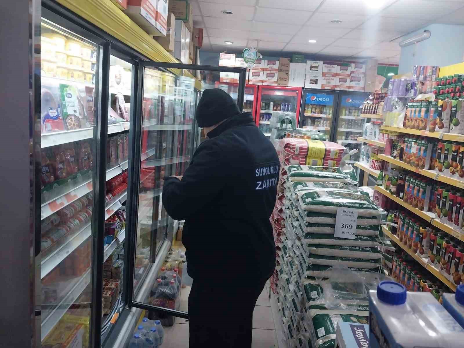 Sungurlu’da Ramazan öncesi denetim