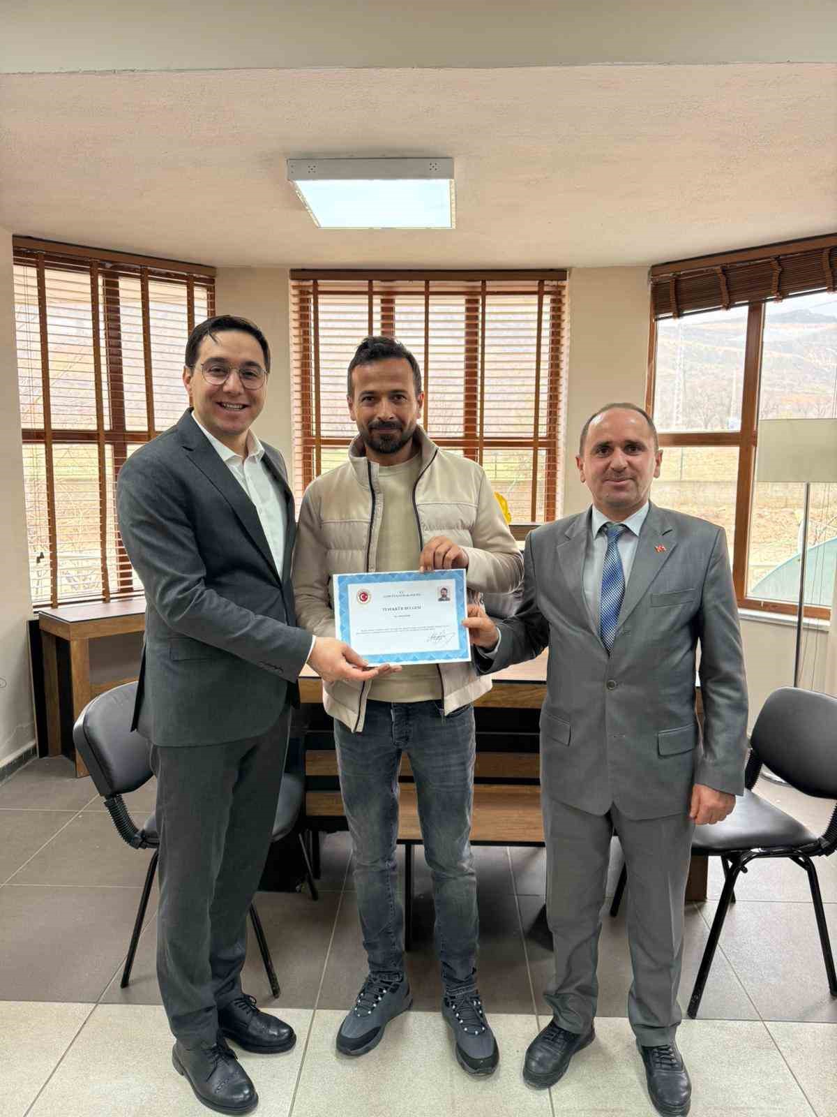 Gerc&uuml;ş&rsquo;te kar mesaisine başarı belgesi
