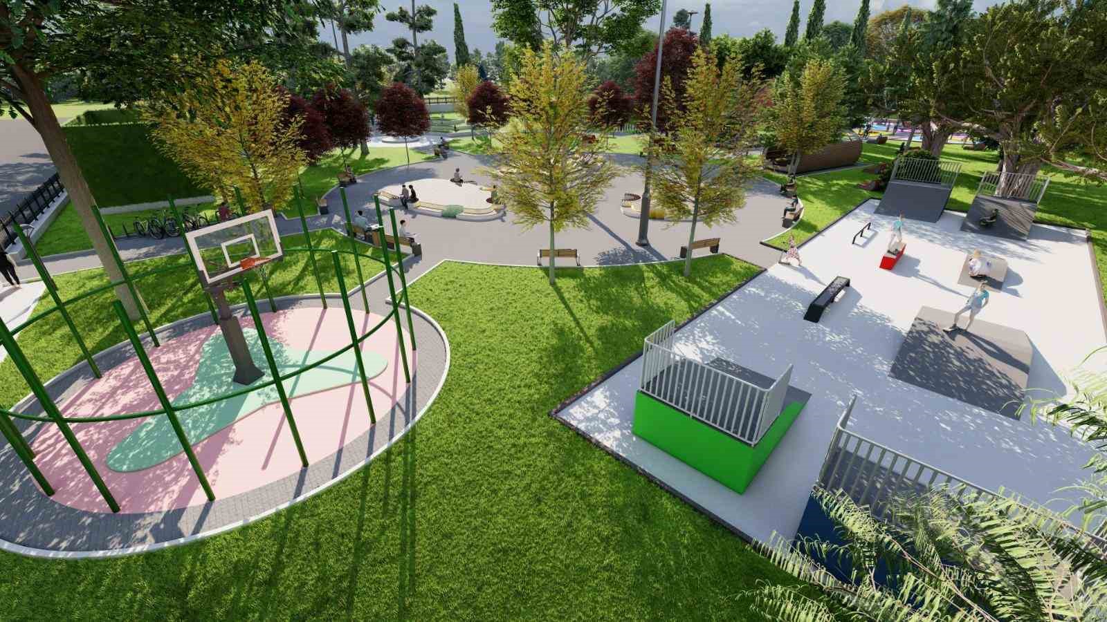 Kaynarca sosyal donatı projesinde altyapı &ccedil;alışmaları tamamlanıyor
