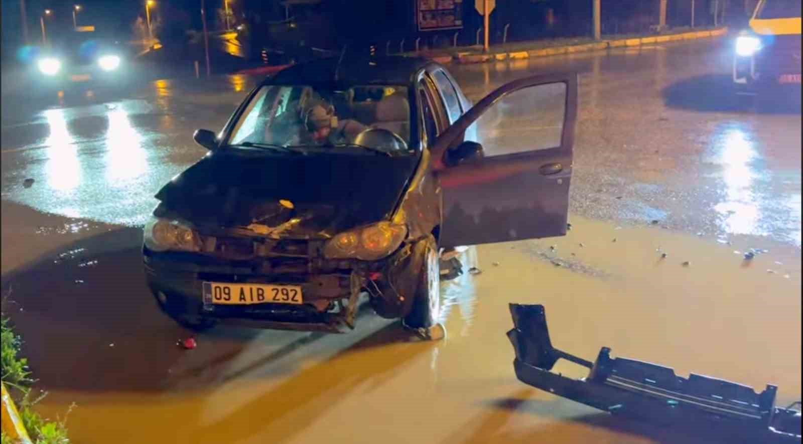 Söke’de trafik kazası: 1 yaralı