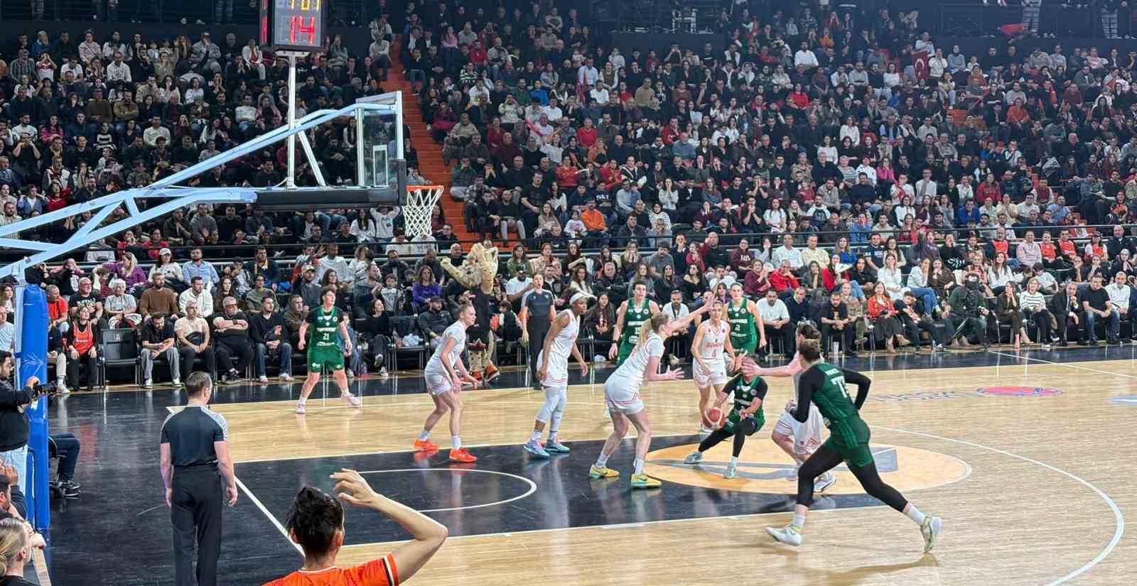 FIBA Kadınlar Avrupa Ligi: &Ccedil;İMSA &Ccedil;BK Mersin: 71 - Panathinaikos: 57
