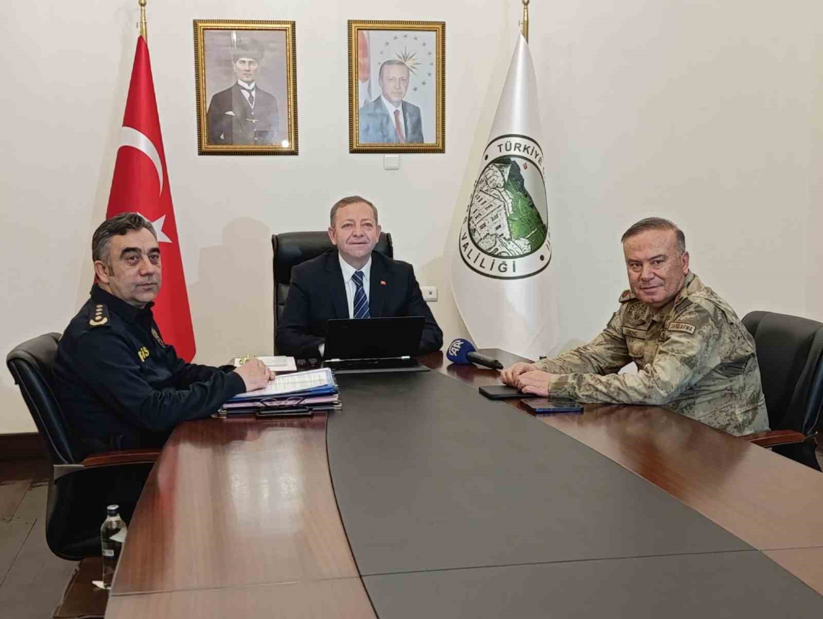 Kars’ta Ocak ayı asayiş ve güvenlik toplantısı yapıldı