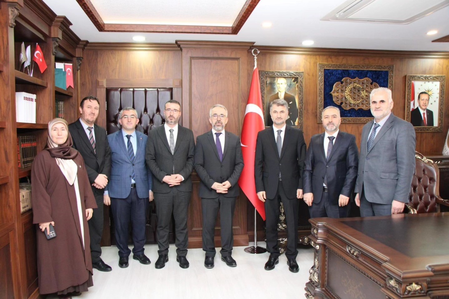 Amasya&rsquo;nın yeni m&uuml;ft&uuml;s&uuml; İbrahim Yavuz g&ouml;revine başladı
