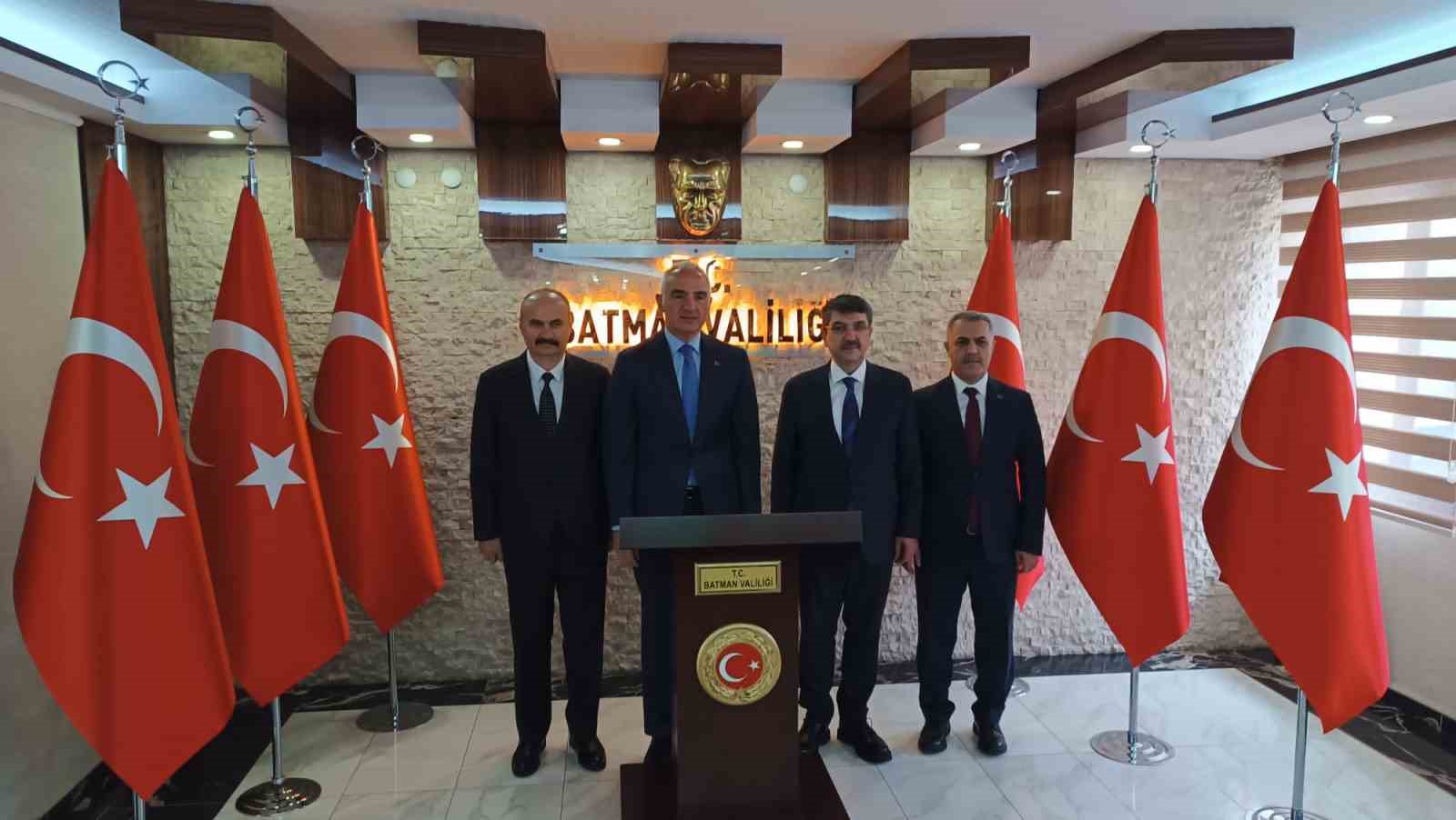 Kültür ve Turizm Bakanı Ersoy Batman’da