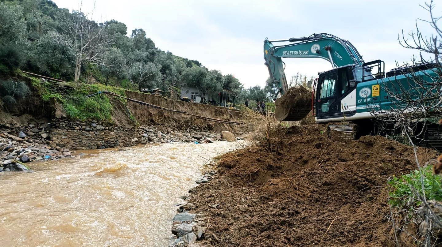 Aydın’da taşkın riskine karşı teyakkuz haline geçildi