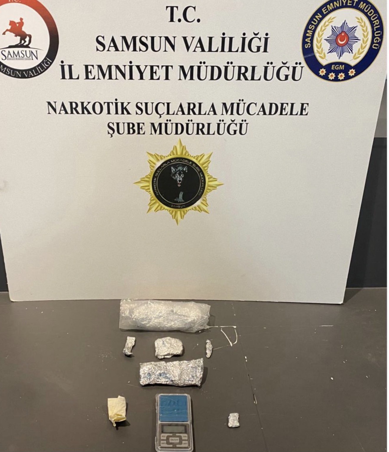 Samsun&rsquo;da uyuşturucu operasyonunda 2 g&ouml;zaltı
