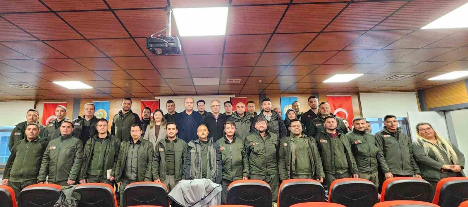 K&uuml;tahya OBM&rsquo;de işletme şefleri ve orman muhafaza memurlarına eğitim
