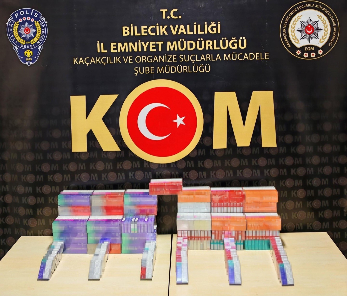 Bilecik&rsquo;teki 2 ayrı operasyonda 550 paket ka&ccedil;ak sigara ele ge&ccedil;irildi
