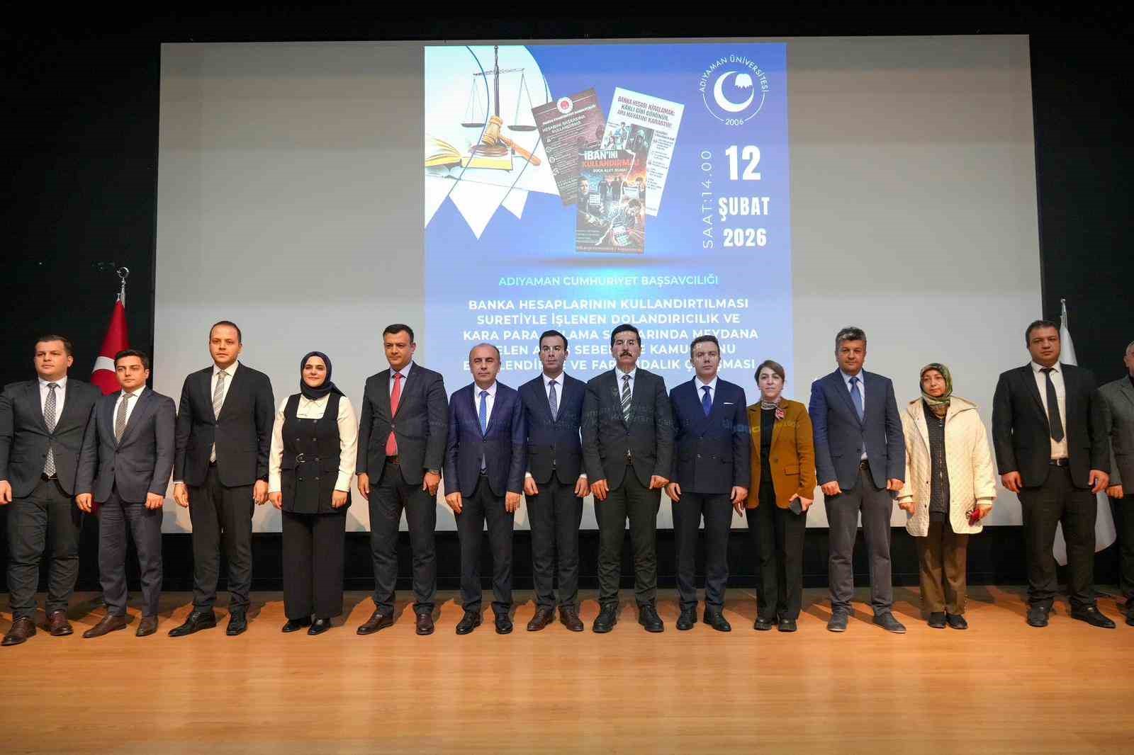 Dolandırıcılık ve kara para ile m&uuml;cadeleye y&ouml;nelik farkındalık programı d&uuml;zenlendi
