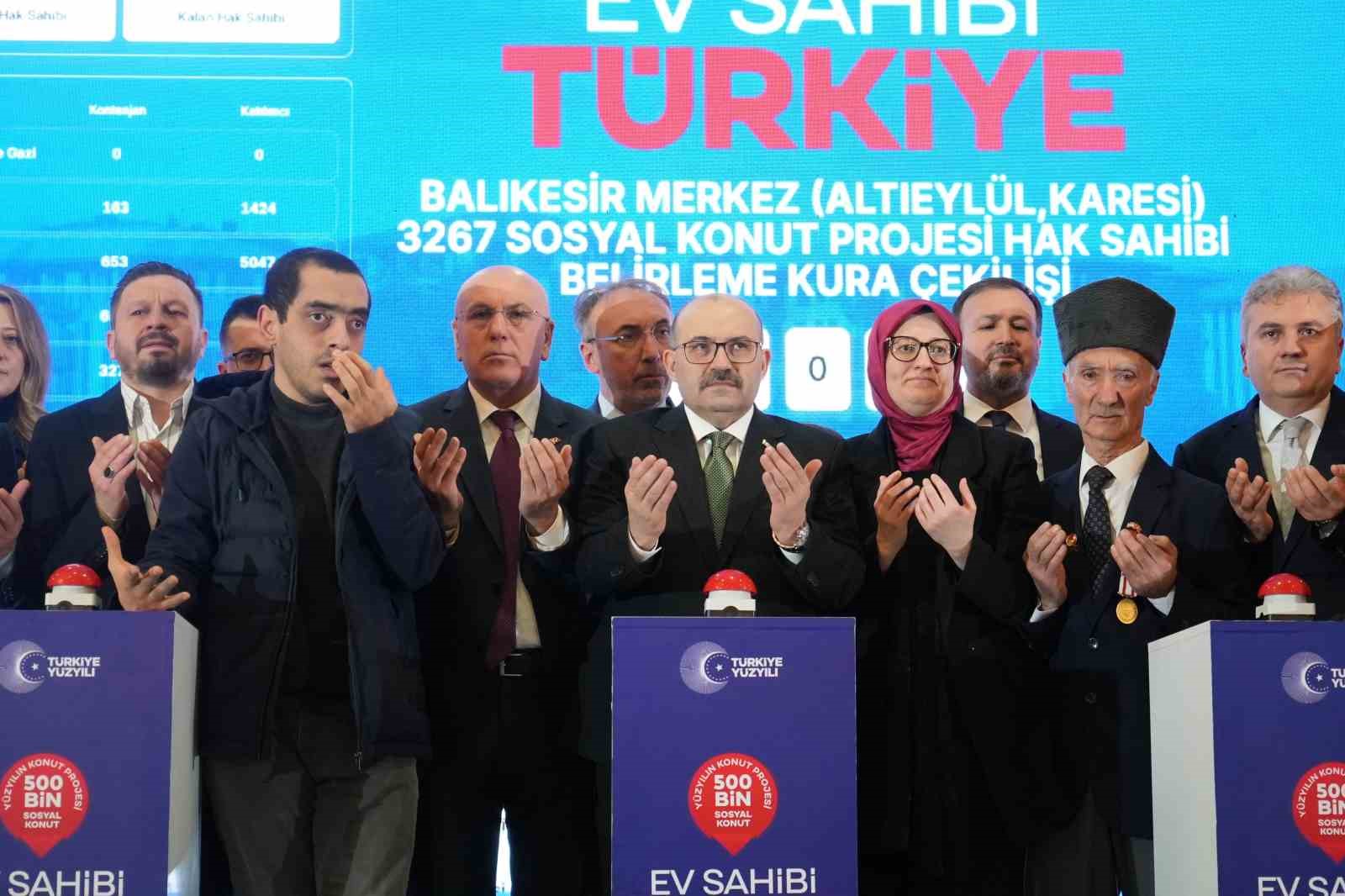 Balıkesir’de TOKİ’ye 77 bin başvuru oldu