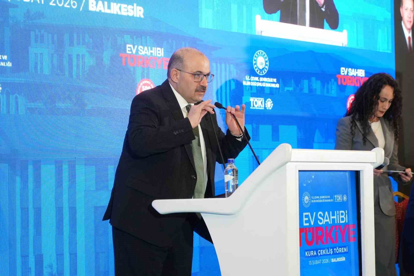 Balıkesir’de TOKİ’ye 77 bin başvuru oldu