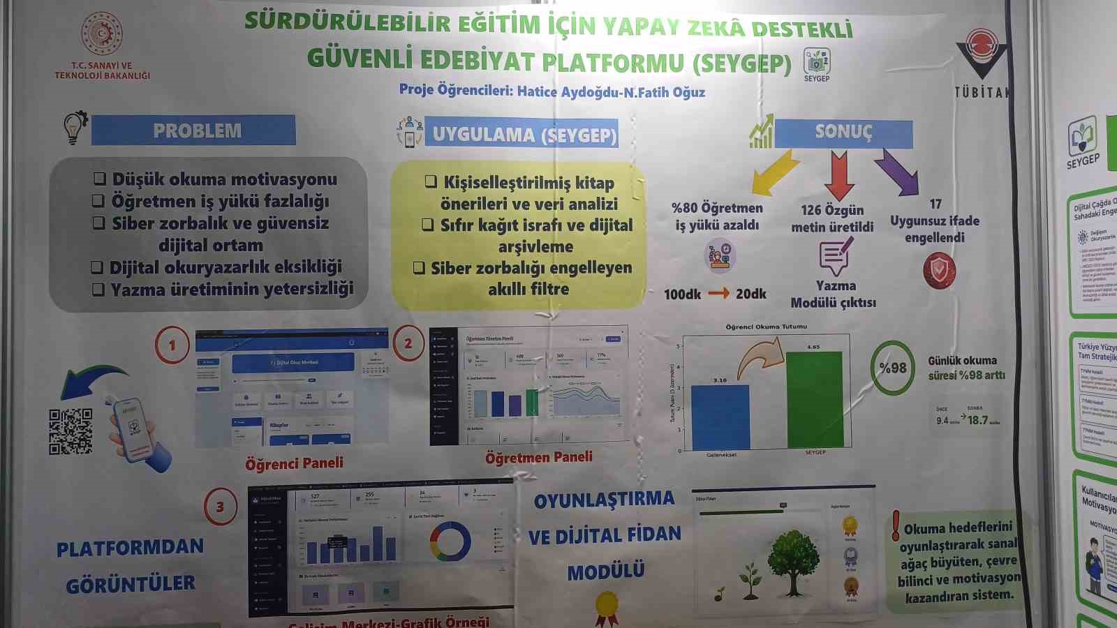 Sanal edebiyat 1.&rsquo;lik getirdi
