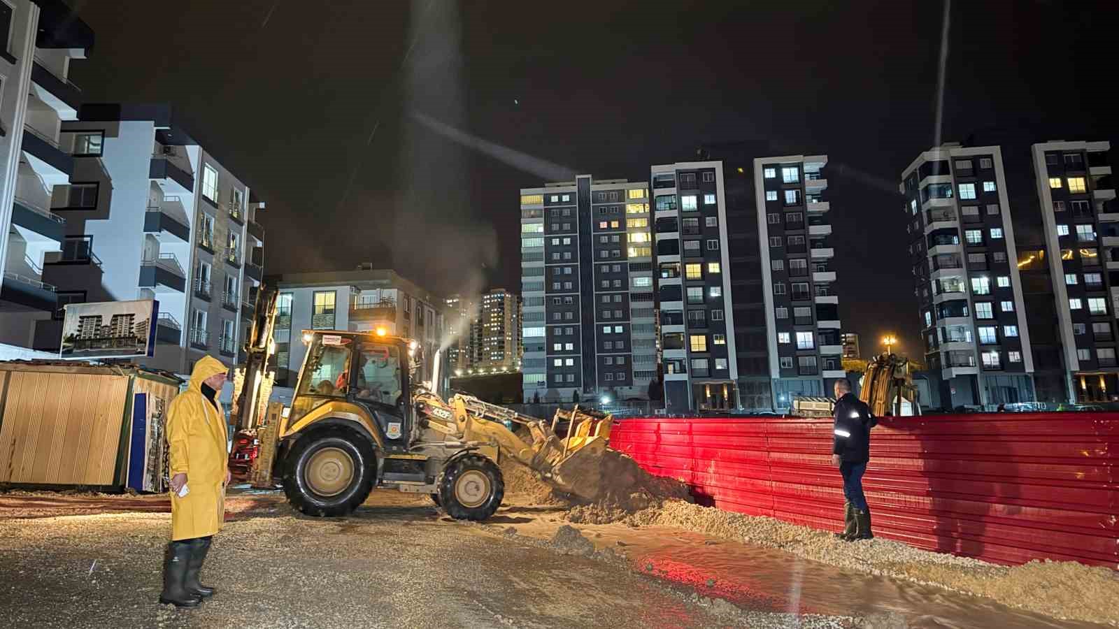 Tarsus’ta yağış önlemi