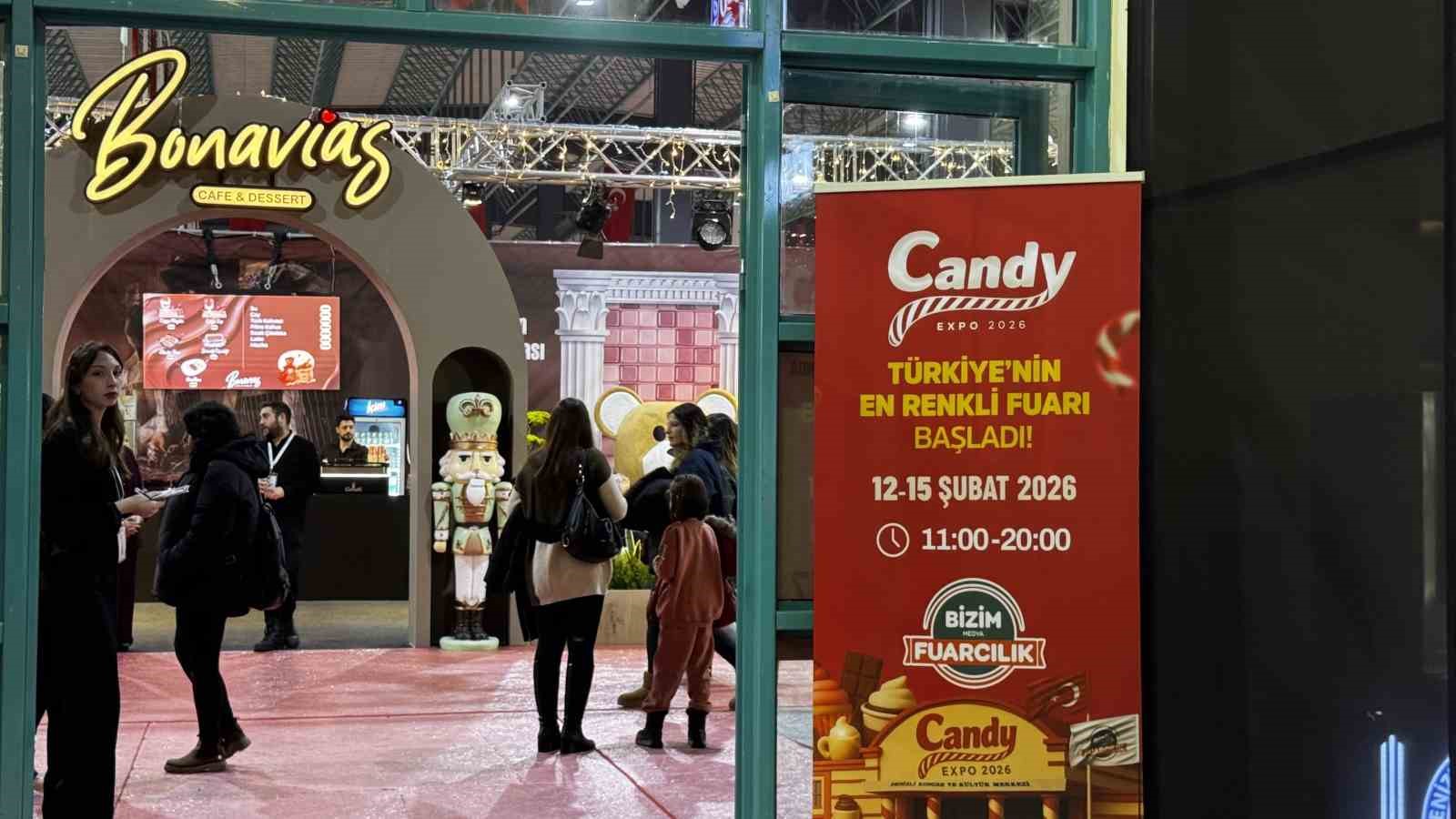 Ege Bölgesinin ilk şekerleme ve kahve fuarı Candy EXPO Denizli’de başladı