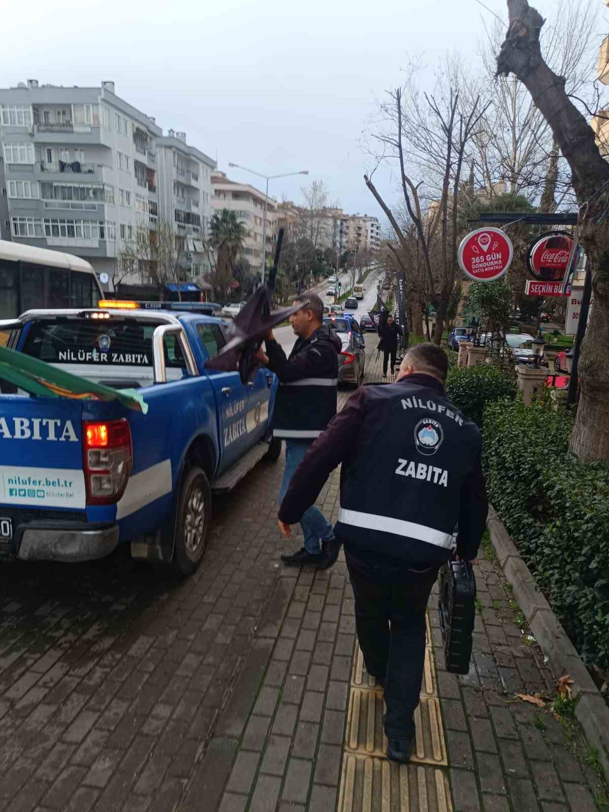 Nilüfer’de 70 noktada denetim