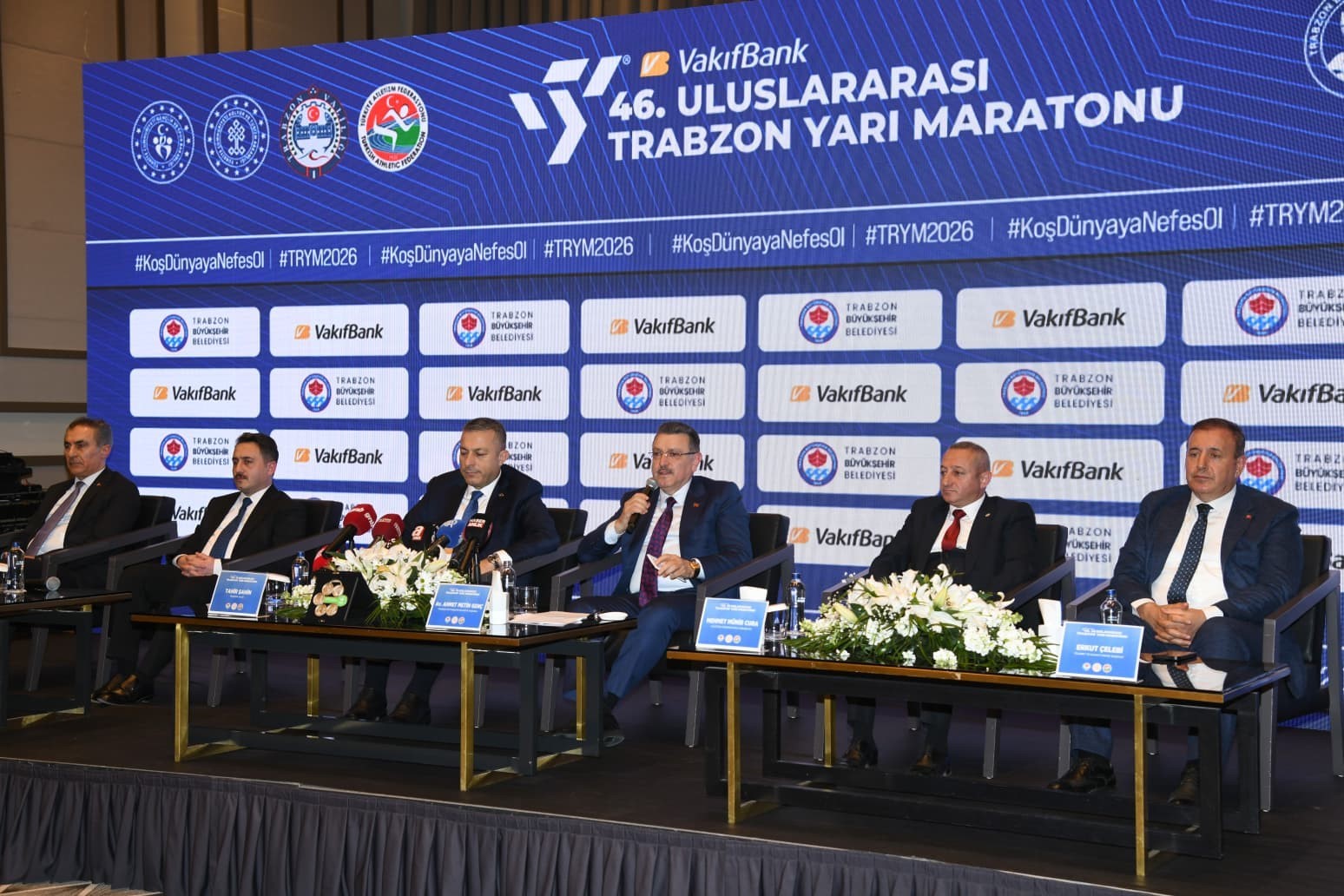Uluslararası Trabzon Yarı Maratonu&rsquo;nun tanıtım toplantısı yapıldı

