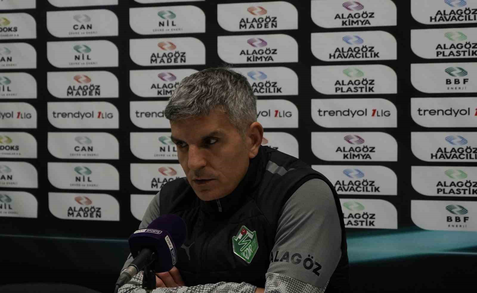 Iğdır FK - Ümraniyespor maçının ardından