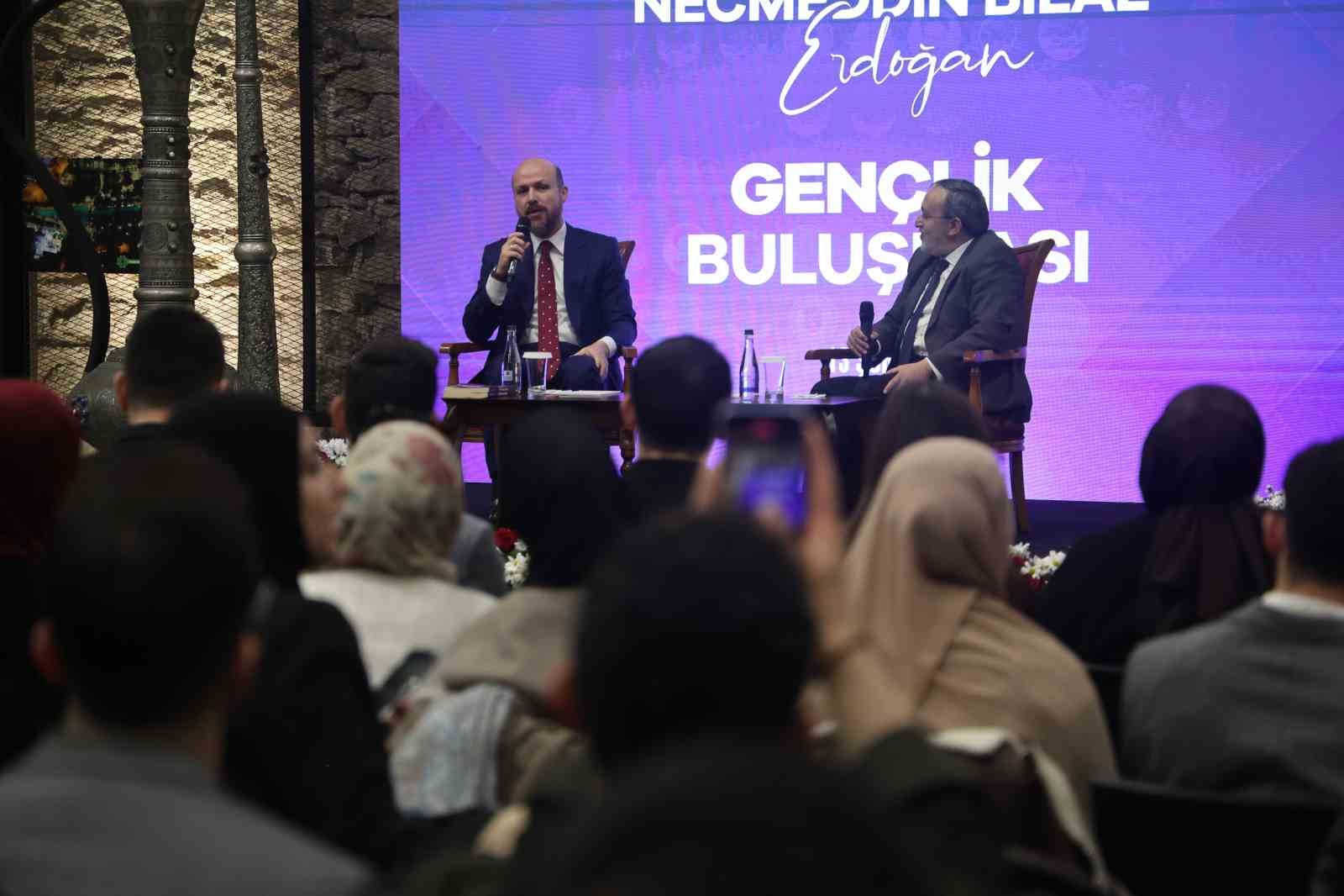 Bilal Erdoğan Konya’da gençlerle buluştu