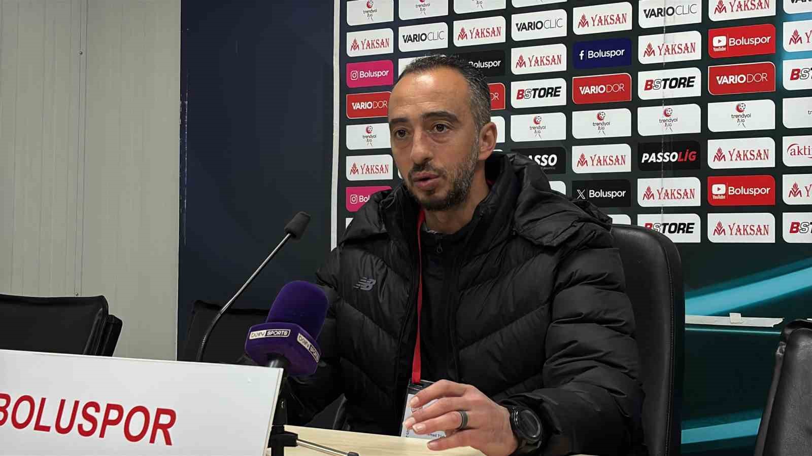 Boluspor-Hatayspor ma&ccedil;ının ardından
