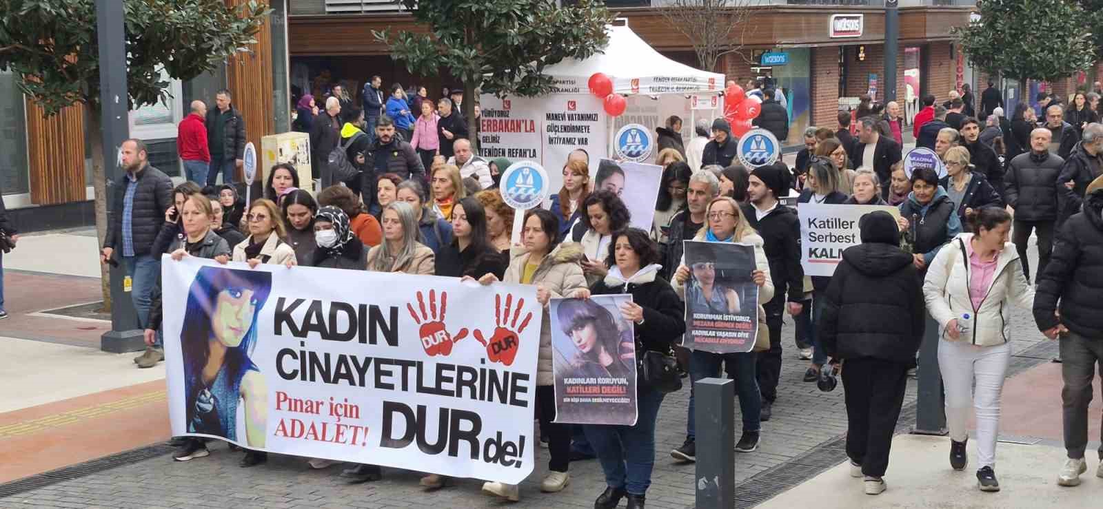 Trabzon&rsquo;da Pınar Kaynak i&ccedil;in y&uuml;r&uuml;y&uuml;ş
