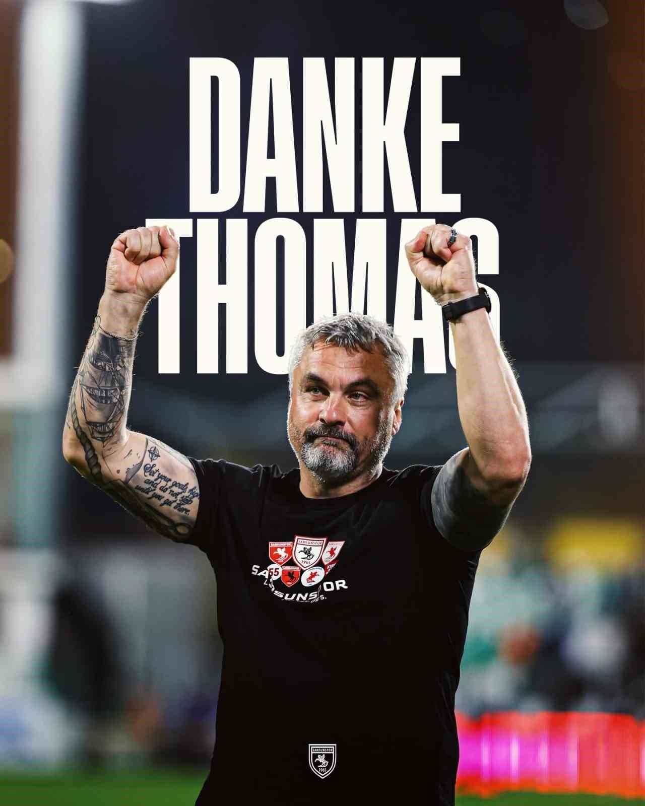 Samsunspor, Thomas Reis ile yollarını ayırdı