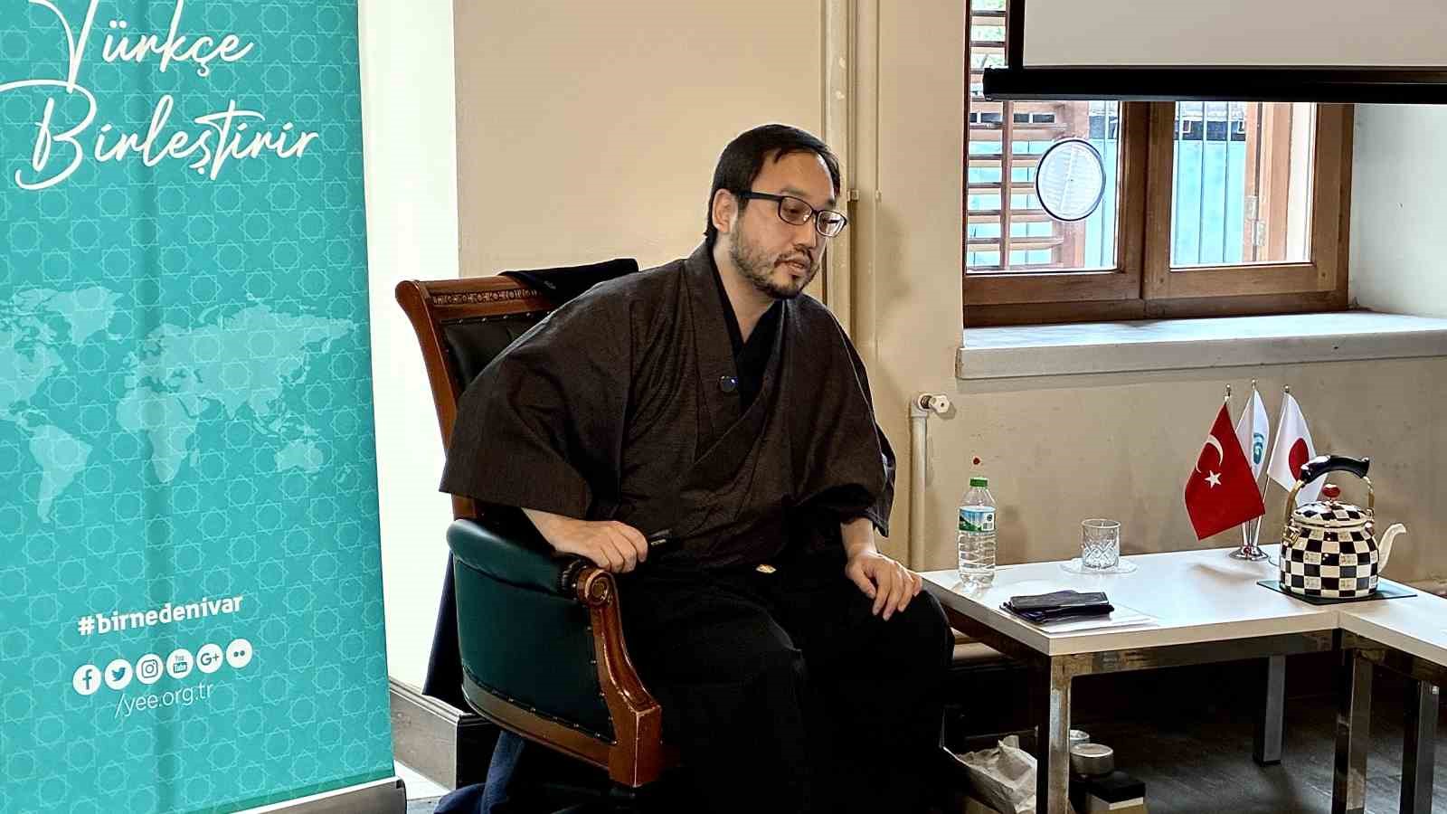 Yamamoto: "T&uuml;rkiye ve Japonya mesafe a&ccedil;ısından &ccedil;ok yakın &uuml;lkelerdir, aynı zamanda manevi a&ccedil;ıdan da benzer &uuml;lkelerdir"
