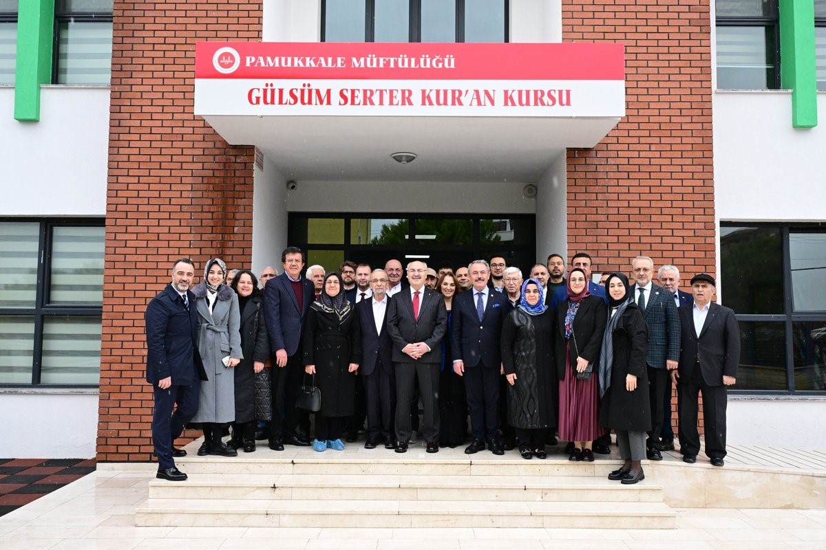 Denizli’de Valide Sultan Camii ve Sağlık Merkezi hizmete açıldı