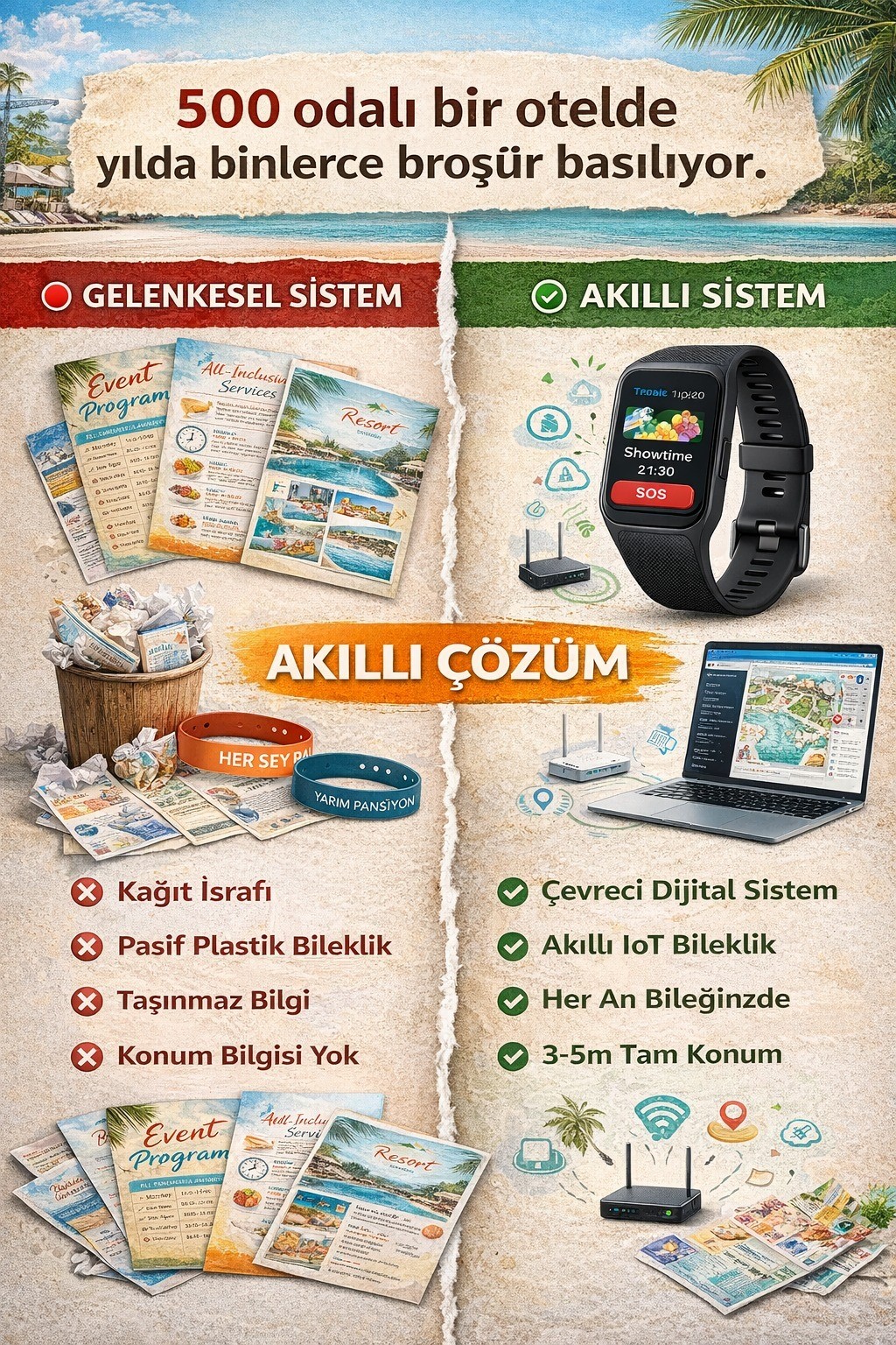 Lise &ouml;ğrencilerinden "Akıllı Turizm Bilekliği": Otellerde kişiye &ouml;zel hizmet sağlayacak
