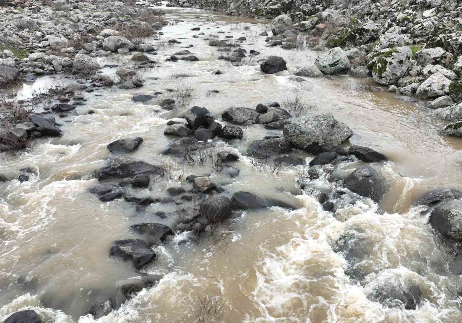 Yoğun yağışlar çiftçinin yüzünü güldürdü