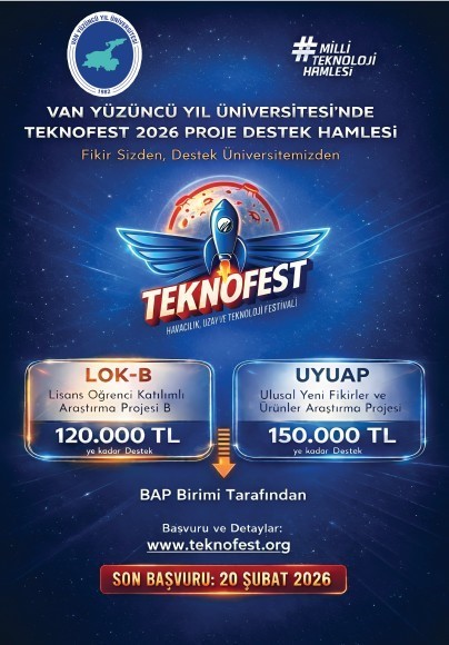 TEKNOFEST 2026 yolunda Van YYÜ’den öğrenci ve akademisyenlere önemli destek