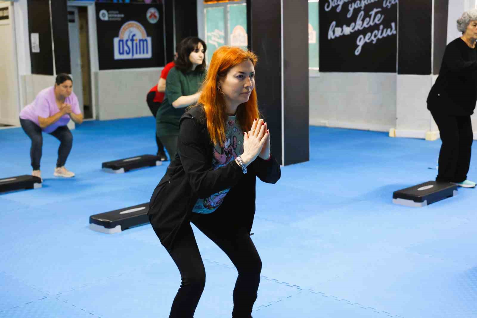 Antalyalılardan ücretsiz spor kurslarına ilgi