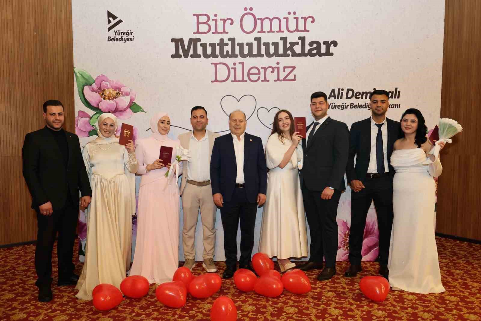 Y&uuml;reğir Belediyesi&rsquo;nden 14 Şubat&rsquo;a &ouml;zel toplu nikah t&ouml;reni

