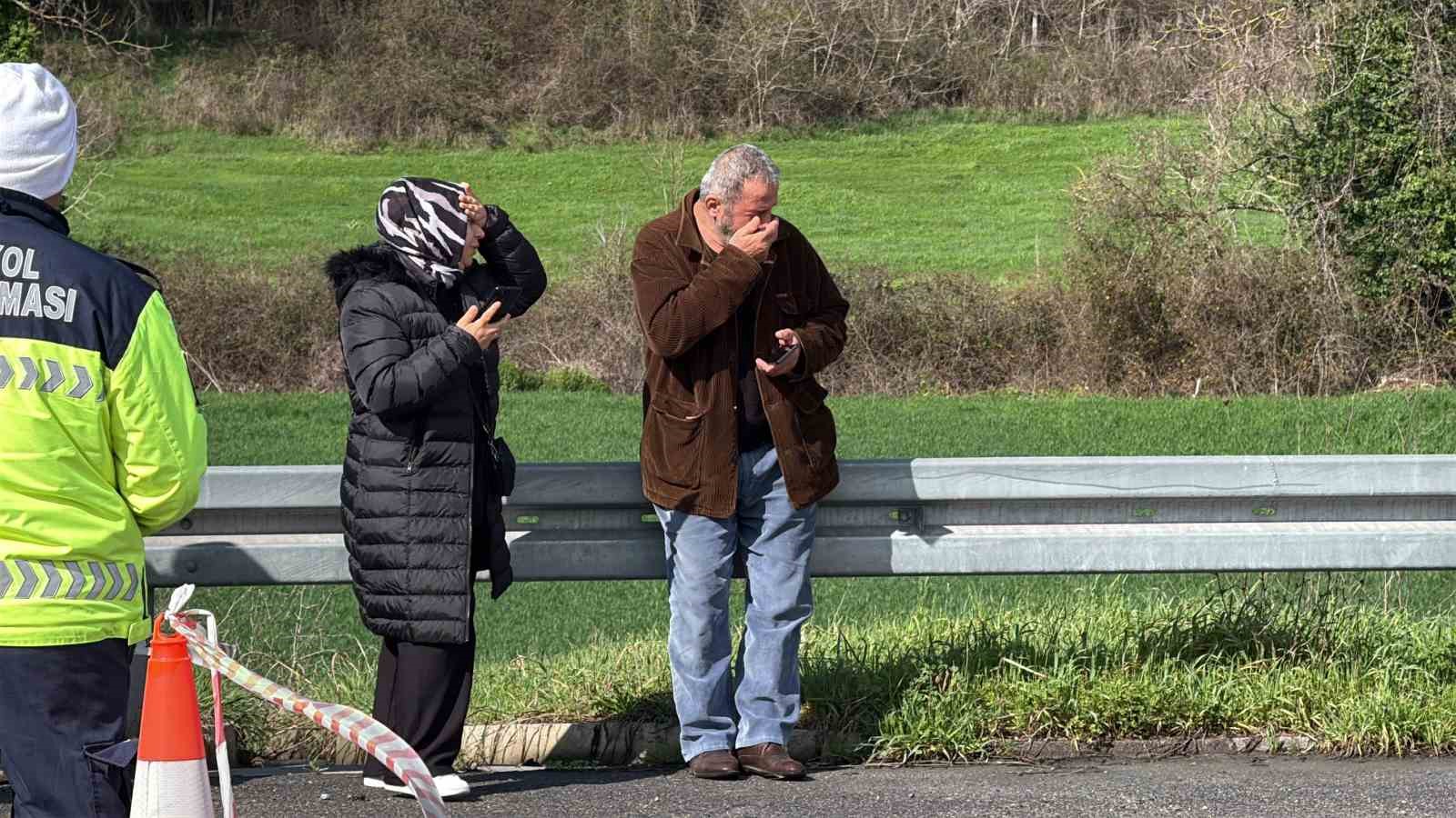 KMO&rsquo;da feci kaza: Bariyerlere &ccedil;arptı alev aldı, s&uuml;r&uuml;c&uuml; olay yerinde hayatını kaybetti
