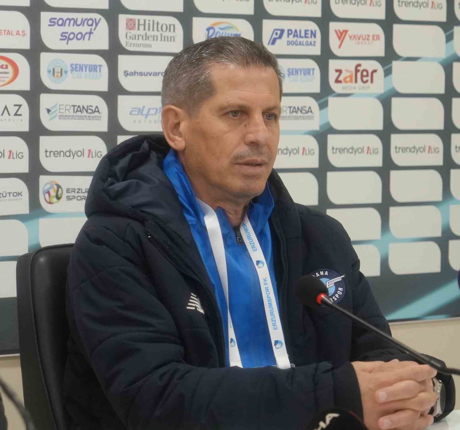 Erzurumspor FK - Adana Demirspor ma&ccedil;ının ardından
