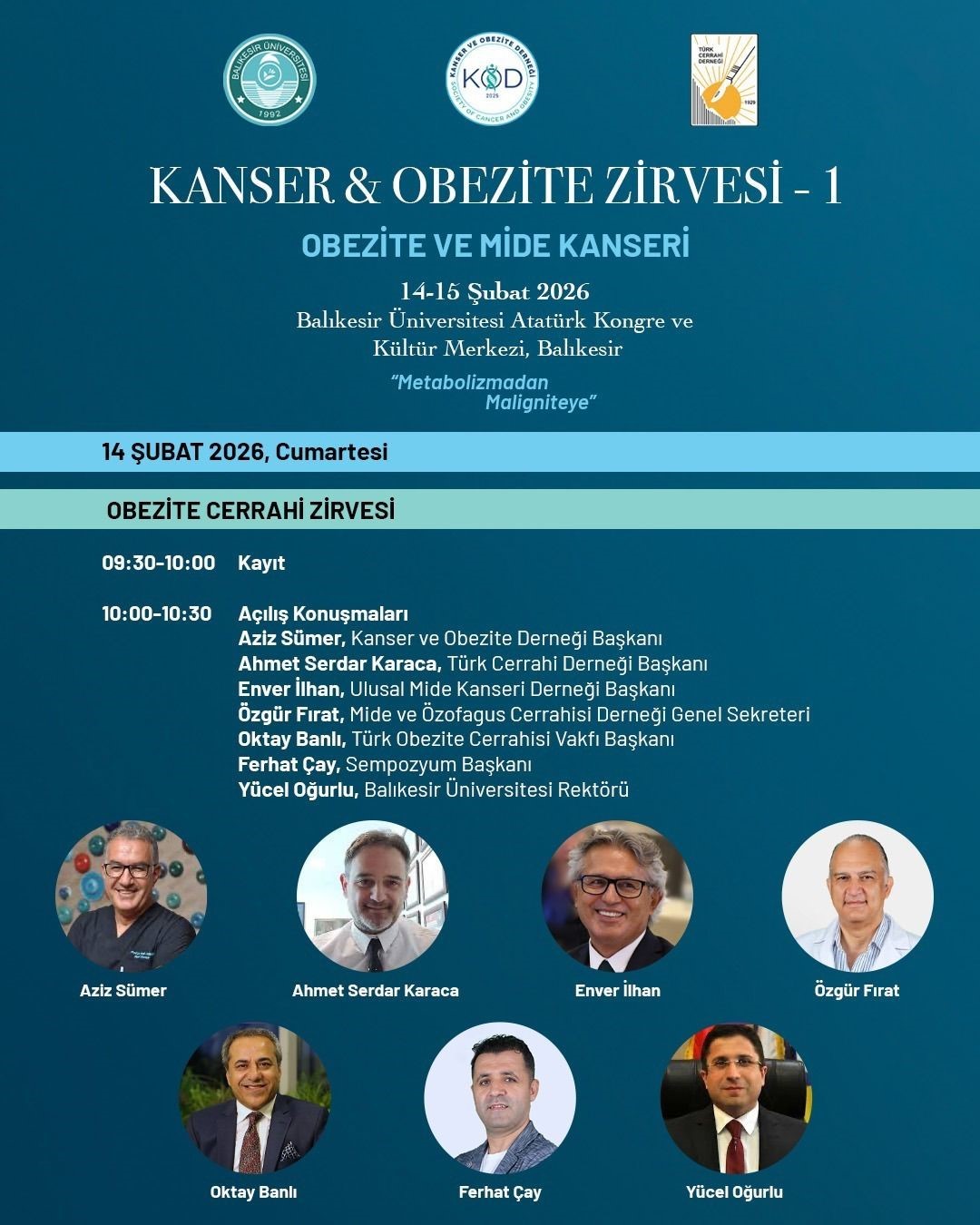 Balıkesir, "Obezite ve Mide kanseri" zirvesine ev sahipliği yapıyor
