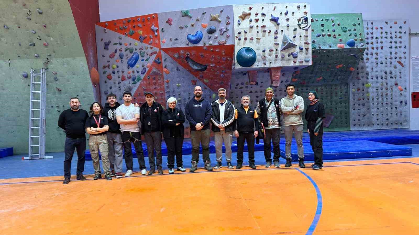 Malatya’da okul sporları tırmanış yarışmaları tamamlandı