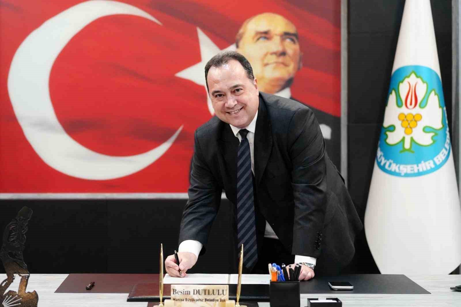 Başkan Dutlulu’dan Manisa’nın geleceğine iki vizyon imza